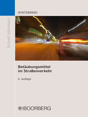 cover image of Betäubungsmittel im Straßenverkehr